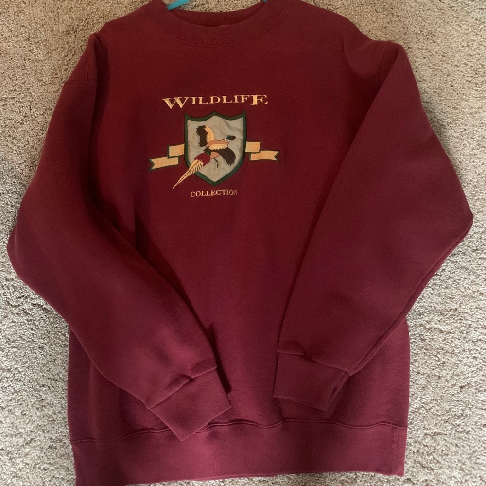 Wildlife Collection Crew Neck Pullover